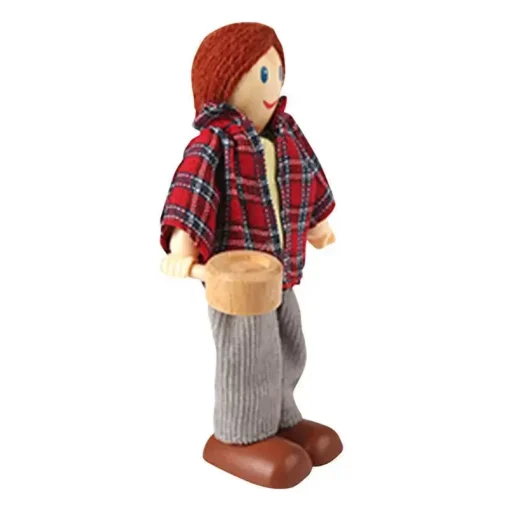 Happy Family - Caucasian - Wooden Doll House Furniture - Hape - Image 4