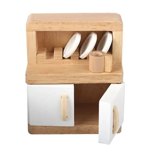 Dining Room Set  - Wooden Doll House Furniture - Hape - Image 4