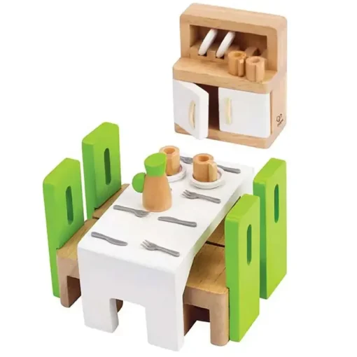 Dining Room Set  - Wooden Doll House Furniture - Hape - Image 5