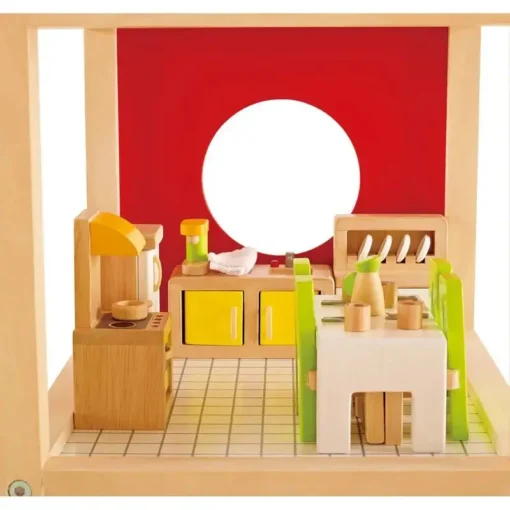 Dining Room Set  - Wooden Doll House Furniture - Hape