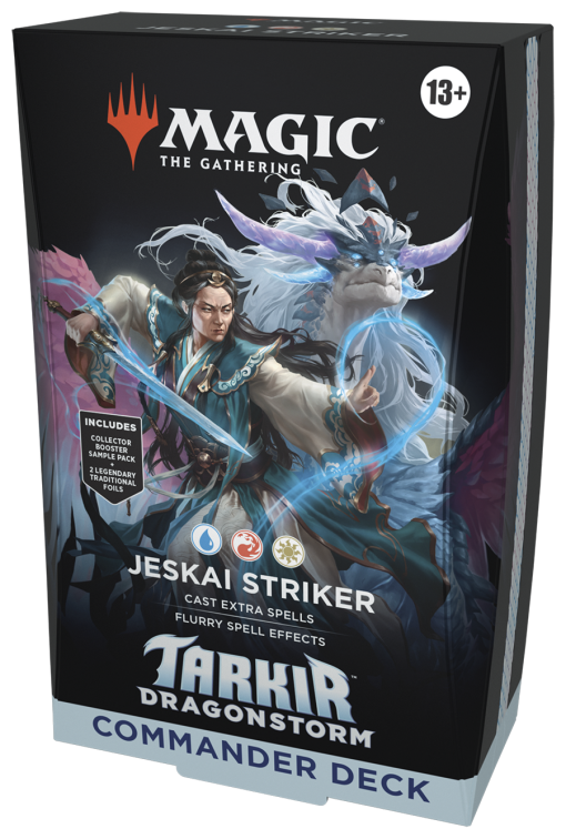 MTG -Tarkir Dragonstorm - Commander Deck – Jeskai Striker