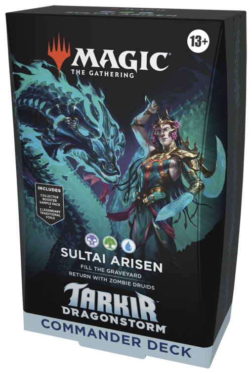 MTG -Tarkir Dragonstorm - Commander Deck – Sultai Arisen