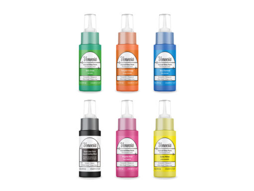 Citrus - 2oz Venecia™ Stained Glass Paint Set 6pc - Image 3