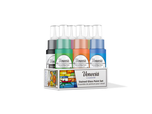 Citrus - 2oz Venecia™ Stained Glass Paint Set 6pc - Image 4