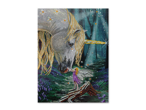 Fantasy Friends - Diamond Painting Art Kit - 12"x16" w/Gems+Tool+Tray