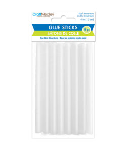 Glue Sticks -  4" Mini x 18pcs Dual Temp 7mm Thick