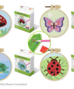 Outdoor Splendor - Diamond Painting DIY Embroidery Hoop Kit - Assorted Styles
