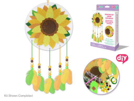 Sunflower - Diamond Painting Dream Catcher - Image 3