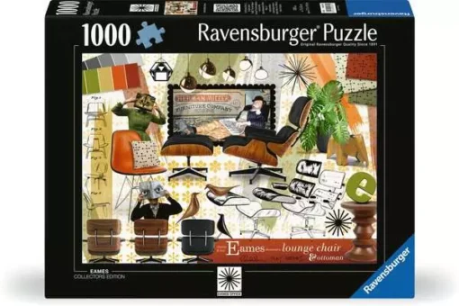 Eames Design Classic - 1000 Pieces Puzzle