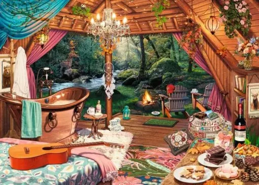 Cozy Glamping - 500 Pieces Puzzle - Image 2