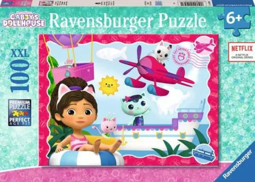 Cat Adventures! - 100 Pieces Puzzle