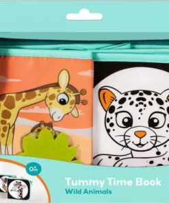 Play+ - Tummy Time Book: Wild Animals