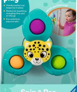 Play+ - Spin & Pop: Leopard