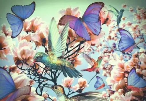 Puzzle Moments - Hummingbird - 300 Pieces Puzzle - Image 2