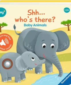 Play+ - Book: Shh... Who's There? Baby Animals