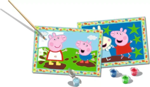 CreArt - Peppa Pig - Paint by numbers for kids 5 years up - Image 3