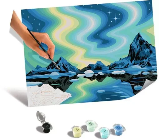 CreArt - Northern Lights - Paint by numbers - Image 2
