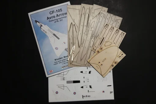 Avro Arrow Desk Model - Osborn Model Kits - Image 2
