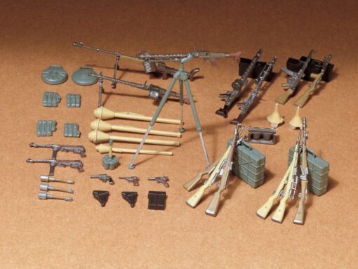 1/35 - GERMAN INFANTRY WEAPONS SET - Tamiya