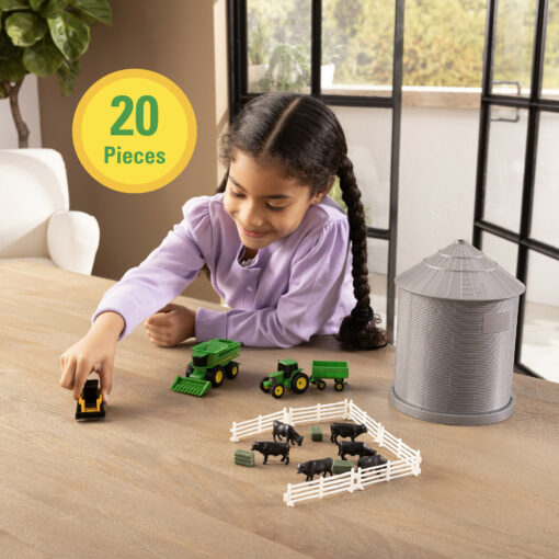1/64 - John Deere Grain Bin Playset - Ertl - Image 3