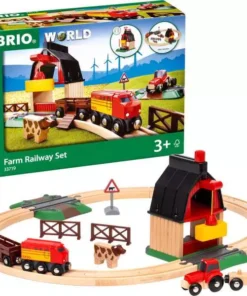 BRIO World - Farm Railway Set