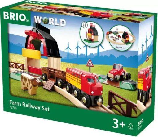 BRIO World - Farm Railway Set - Image 3