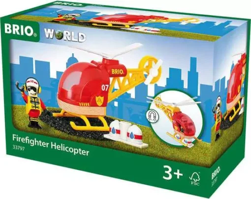 BRIO World - Firefighter Helicopter - Image 3