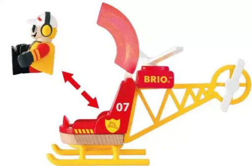 BRIO World - Firefighter Helicopter - Image 2