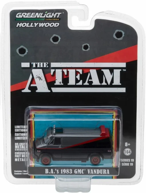 1/64 - B.A.'s 1983 GMC Vandura - The A-Team Van - Greenlight Collectibles - Image 3