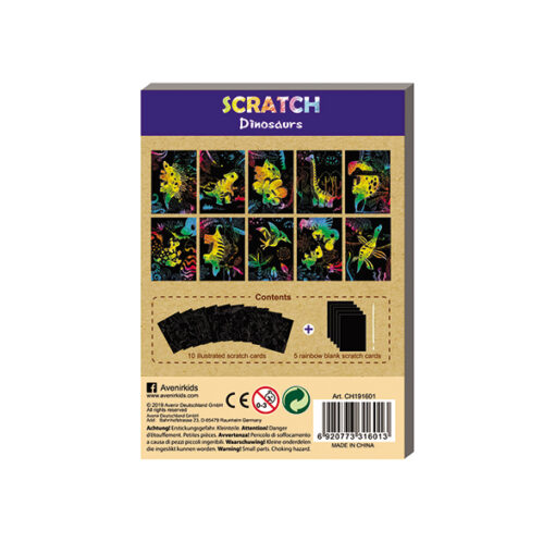 Mini Scratch Book - Dinosaurs - Image 2