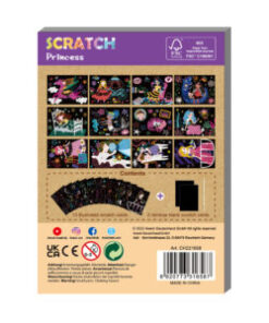 Alternative view of Mini Scratch Book - Princess