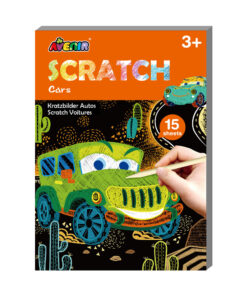 Mini Scratch Book - Cars