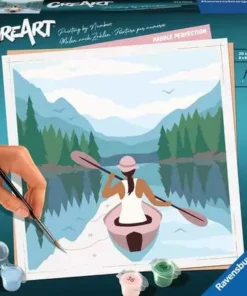 CreArt - Paddle Perfection - Paint by numbers for adults
