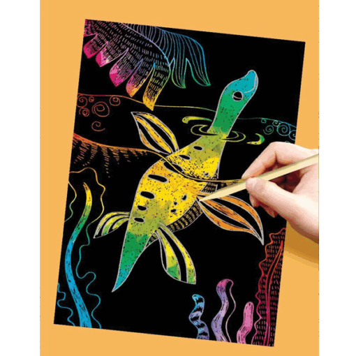 Mini Scratch Book - Dinosaurs