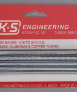 K&S - 321 - Metal Tube Bender - 5pcs