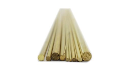 K&S - 3405 - Round Brass Rod Assortment - 11pcs - Image 2