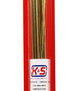 K&S - 3405 - Round Brass Rod Assortment - 11pcs