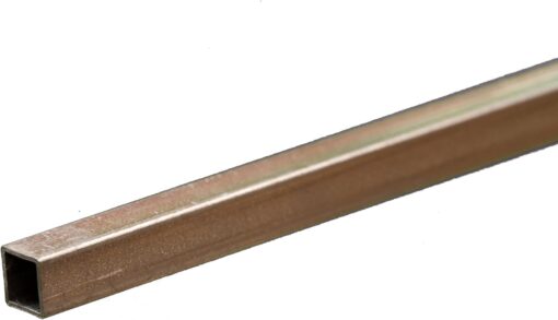 K&S - 83013 - Square Aluminum Tube: 3/16" OD x 0.014" Wall x 12" Long - 1pc - Image 2
