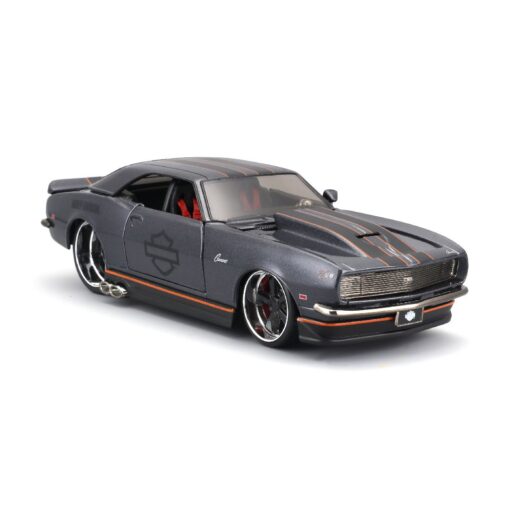 1/24 - 1968 Chevy Camaro - Metallic Grey - H-D Custom - Maisto