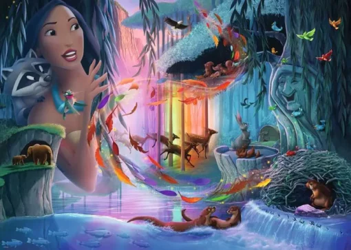 Disney Castle Collection: Pocahontas - 1000 Pieces Puzzle - Image 2