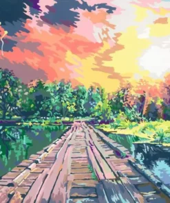 CreArt - Magical Light - Paint by numbers for adults
