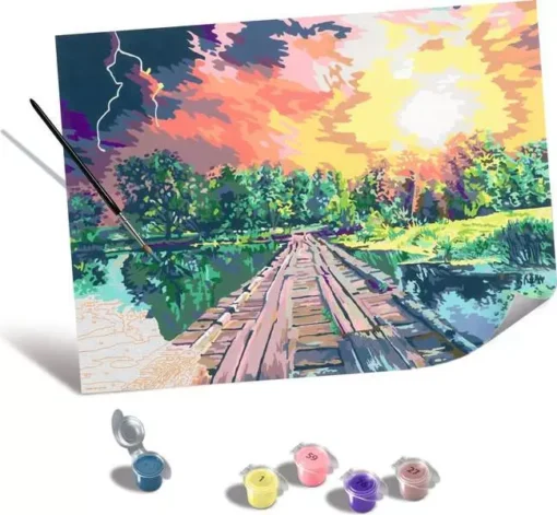 CreArt - Magical Light - Paint by numbers for adults - Image 3