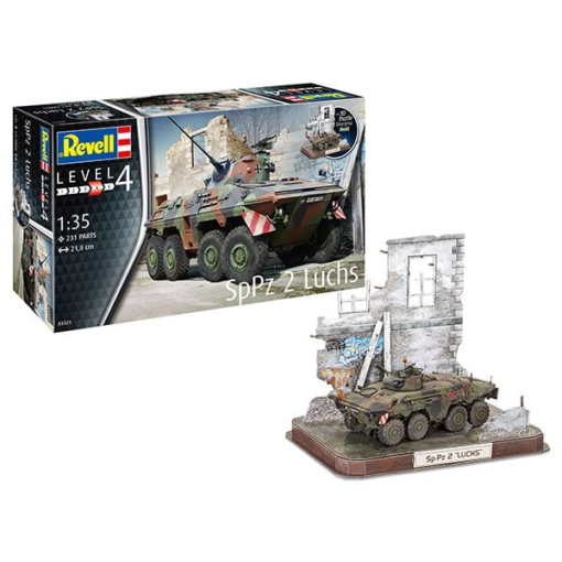 1/35 - SpPz 2 Luchs + 3D puzzle Diorama - Revell