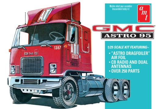 1/25 - GMC Astro 95 Semi Tractor - AMT