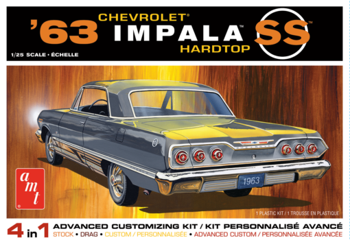 1/25 - 1963 Chevy Impala SS - AMT