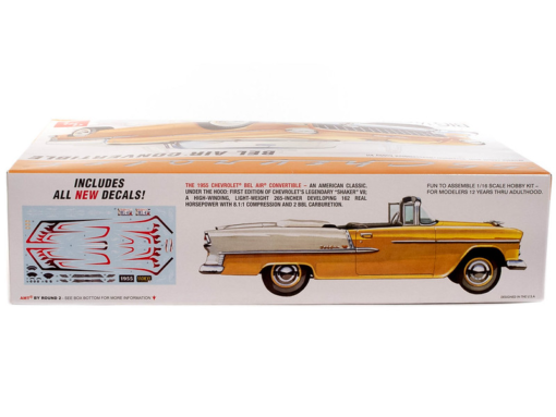 1/16 - 1955 Chevy Bel Air Convertible - AMT - Image 4