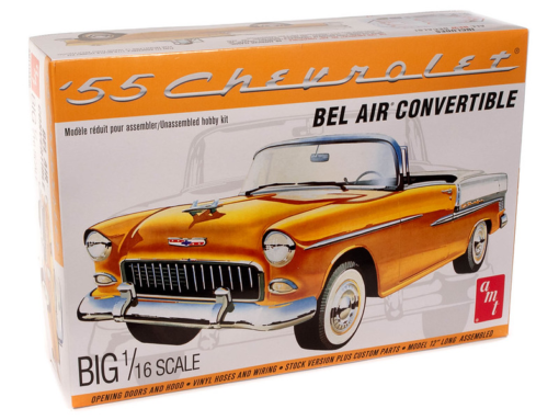 1/16 - 1955 Chevy Bel Air Convertible - AMT - Image 3
