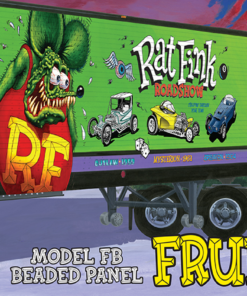 1/25 - Rat Fink Fruehauf Beaded Van Trailer - AMT