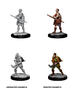 D&D Unpainted Minis - Female Human Ranger - Wave 11