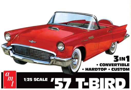 1/25 - 1957 FORD THUNDERBIRD - AMT